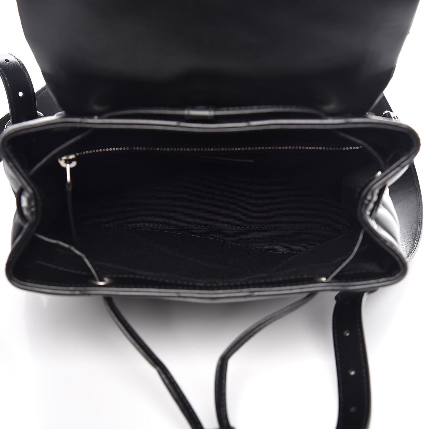 Calfskin Y Quilted Monogram Small Loulou Backpack Black