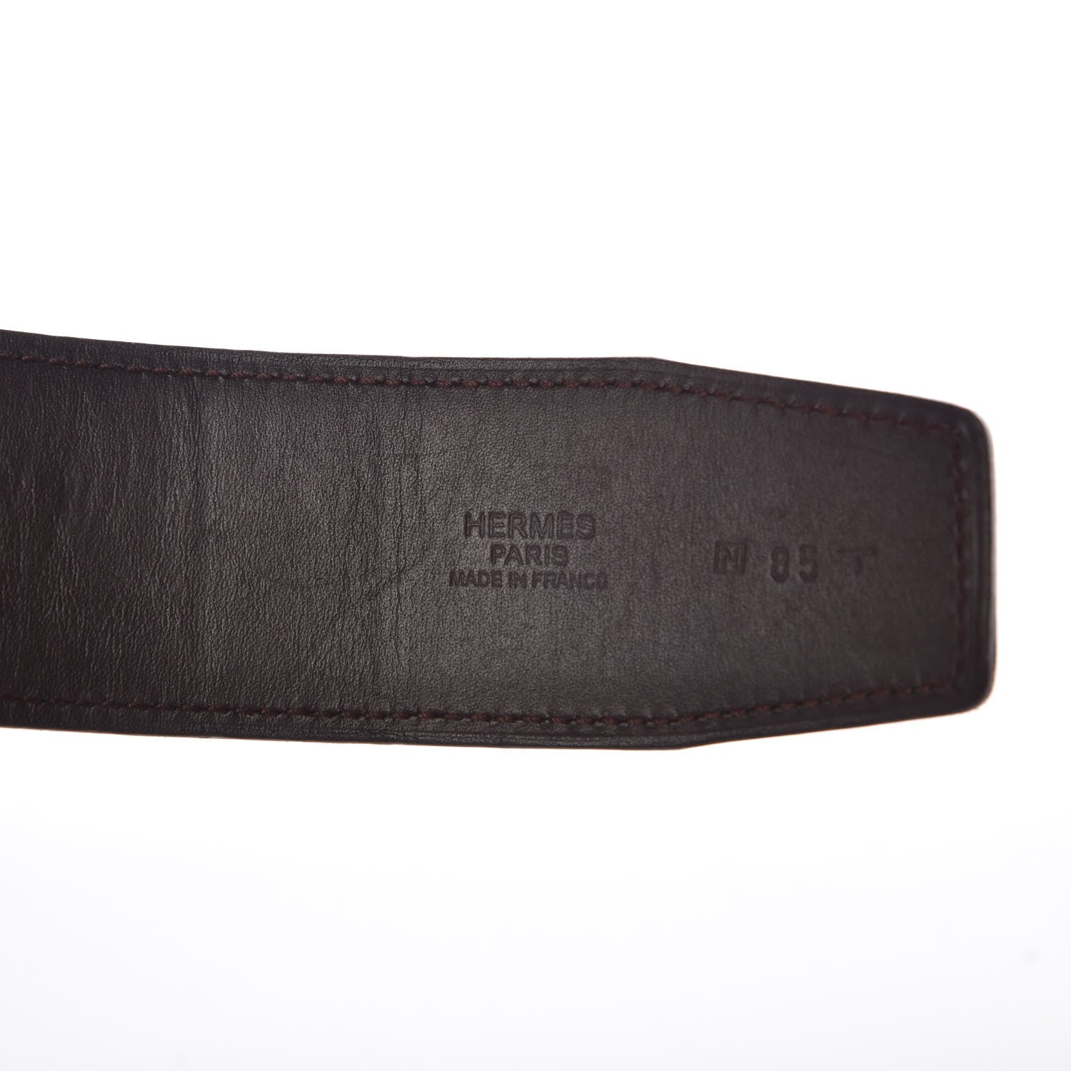 Hermes Box Chamonix 42mm Constance 2 Belt 85 Black Chocolate 4 of 10