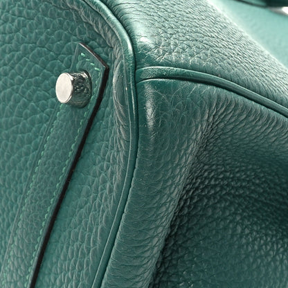 Hermes Togo Birkin 30 Malachite 9 of 11