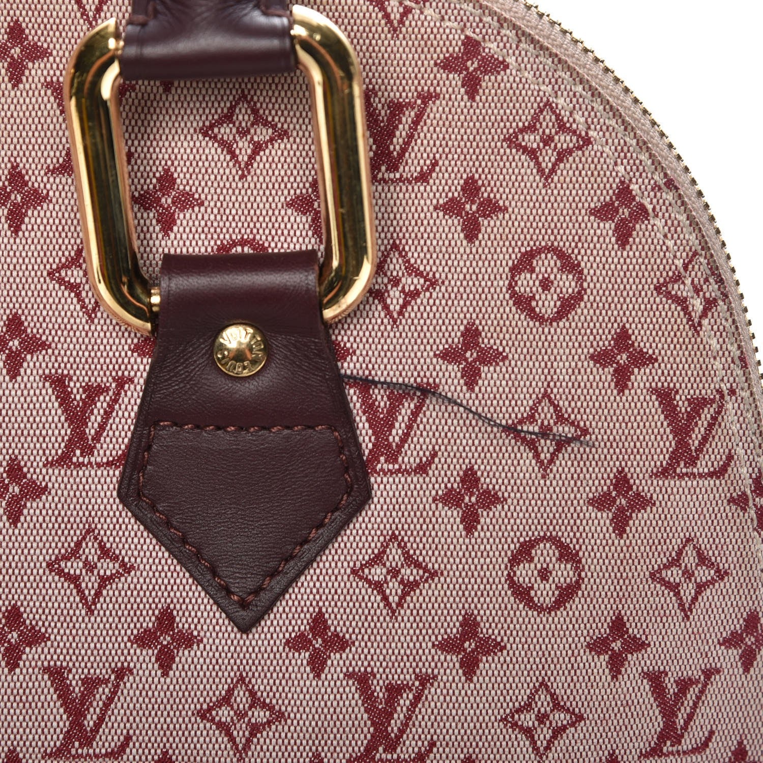 Louis Vuitton Mini Monogram Alma Haut Cherry 10 of 10