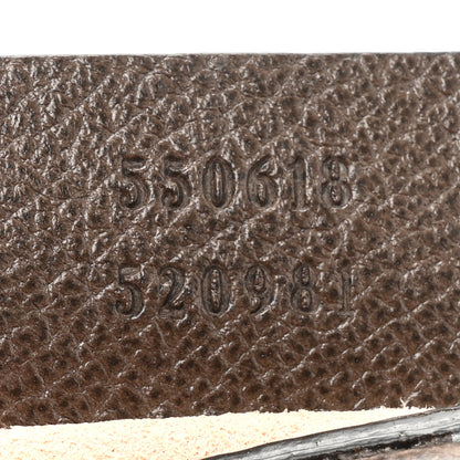 Gucci GG Supreme Monogram Web Mini Ophidia Round Shoulder Bag Brown 7 of 9