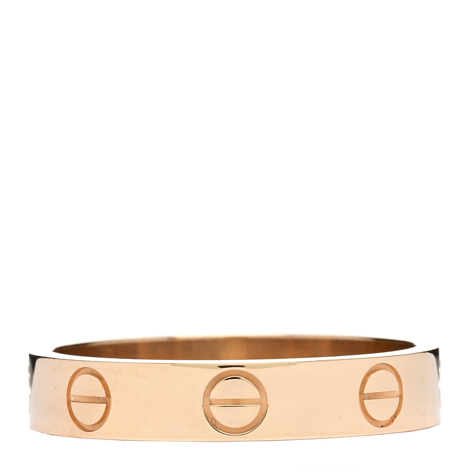 Cartier 18K Yellow Gold 3.5mm LOVE Wedding Band Ring 52 6 3 of 5