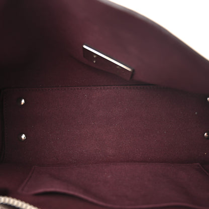 Givenchy Grained Calfskin Small Shark Lock Satchel Burgundy 9 of 19