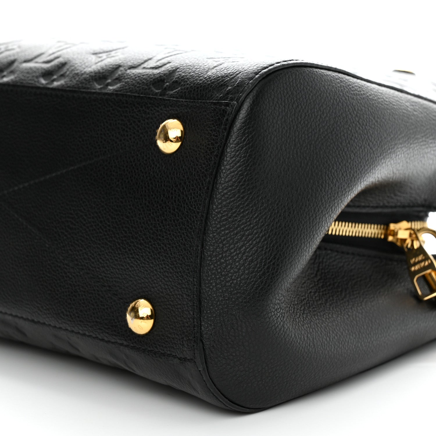Louis Vuitton Empreinte Montaigne MM Black 9 of 10