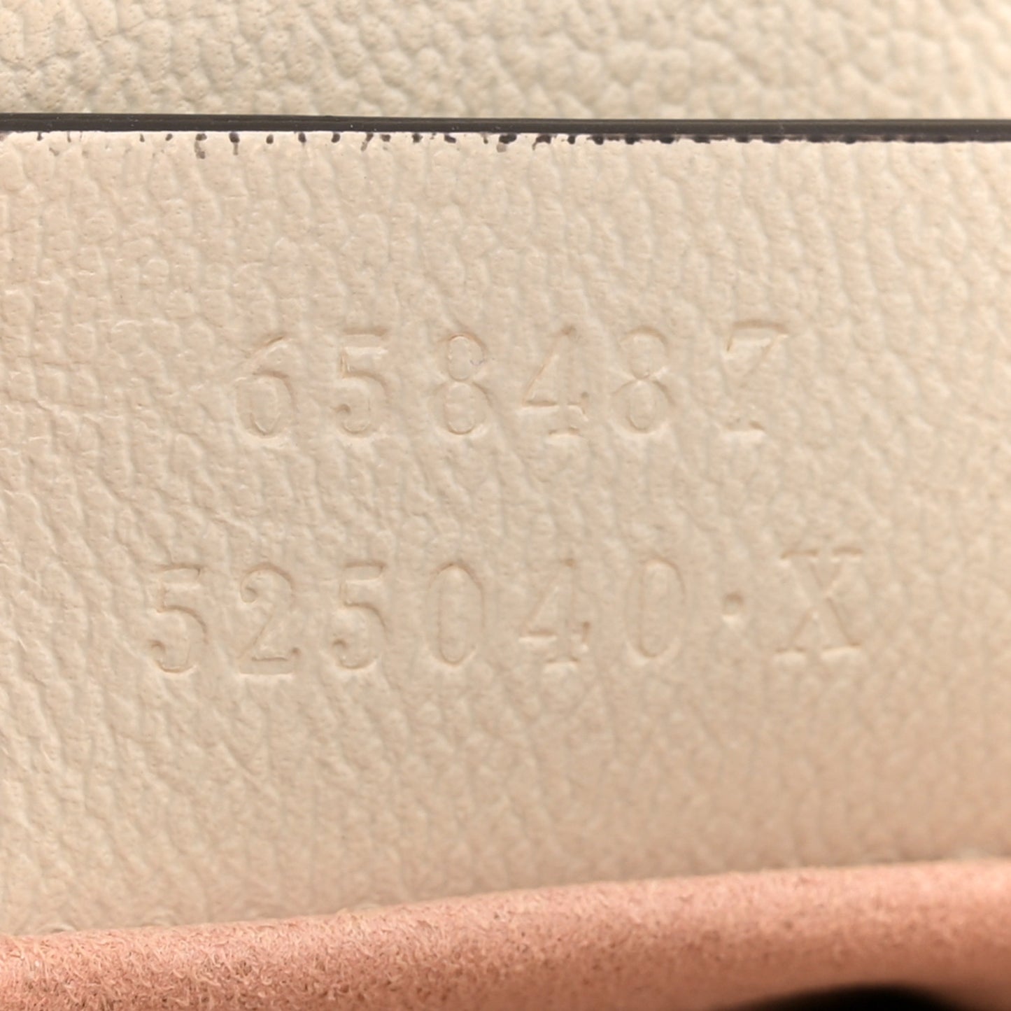 GG Supreme Monogram Calfskin Mini Padlock Flap Pocket Shoulder Bag Beige Mystic White Sun Oil
