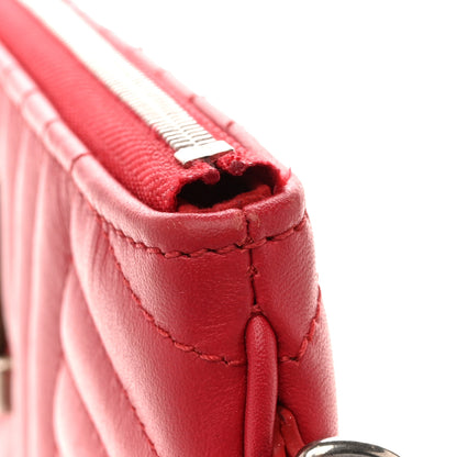 Louis Vuitton Calfskin New Wave Zipped Pochette Ecarlate 9 of 12