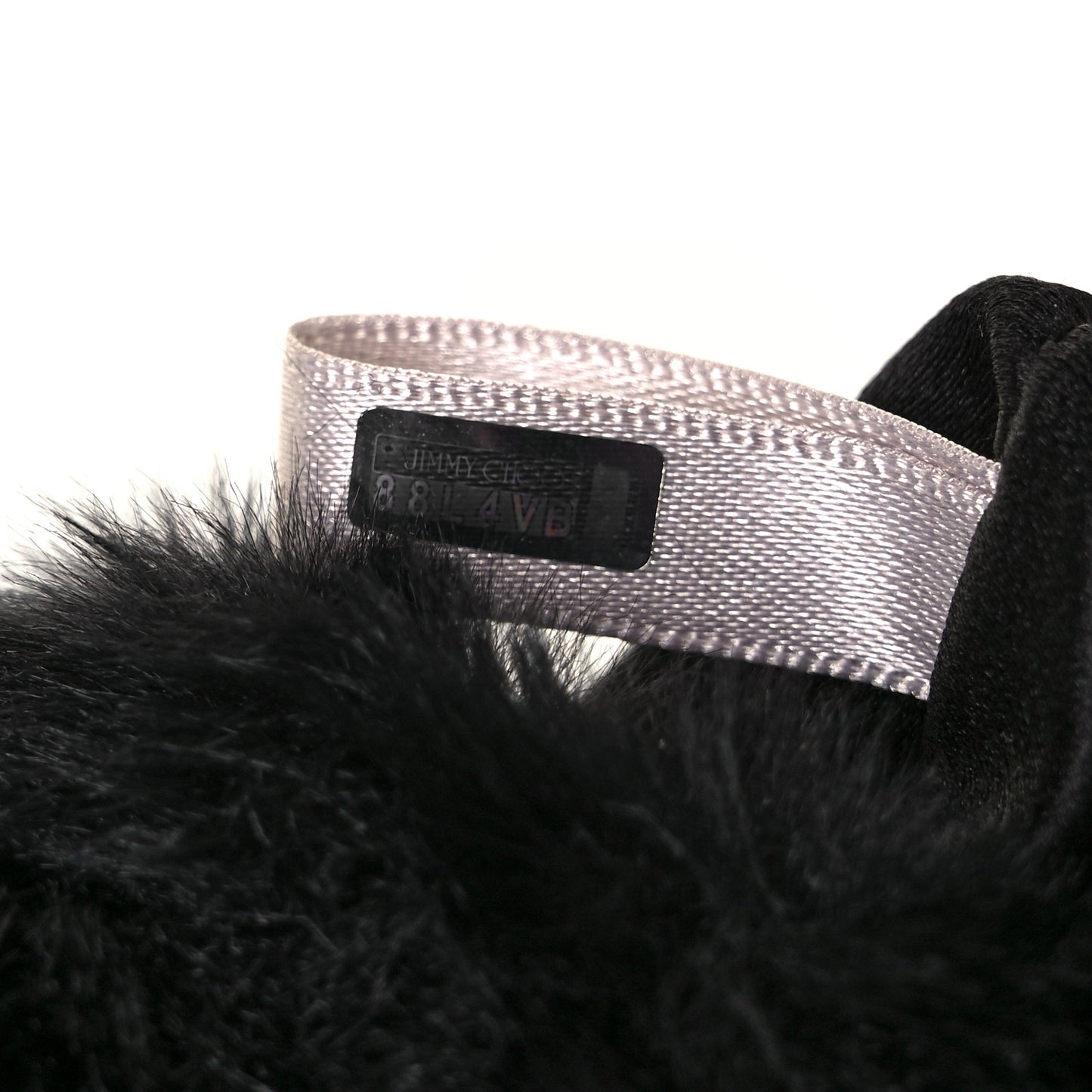 Faux Fur Madeline Mini Bag Black