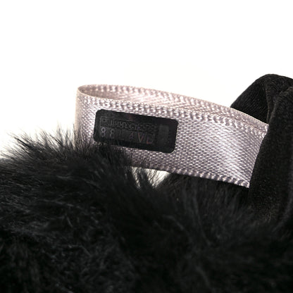 Jimmy Choo Faux Fur Madeline Mini Bag Black 6 of 10