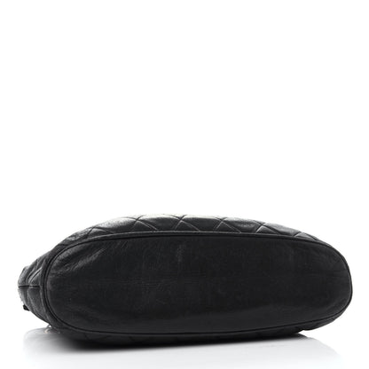 Chanel Lambskin Quilted Shoulder Bag Black 4 of 10