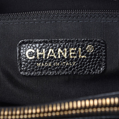 Chanel Caviar Quilted Grand Shopping Tote GST Black 6 of 14
