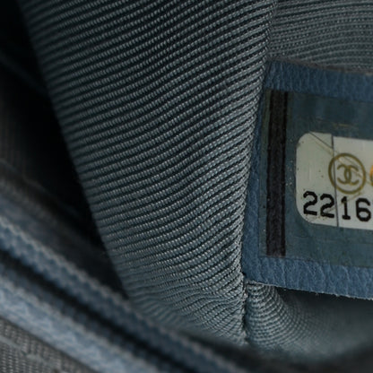 Chanel Washed Denim Quilted Small Urban Spirit Backpack Light Blue 7 of 10