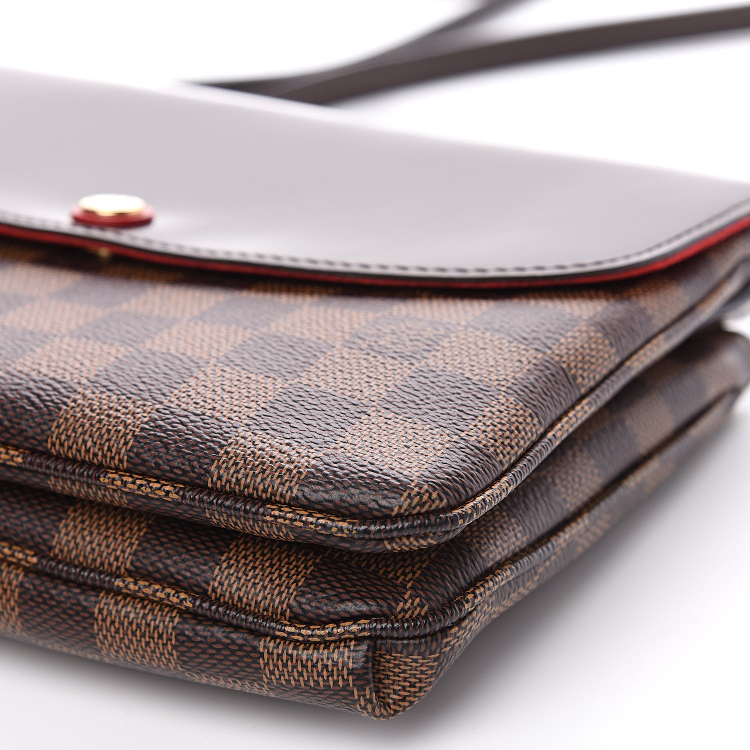 Louis Vuitton Damier Ebene Twice Cherry 8 of 8