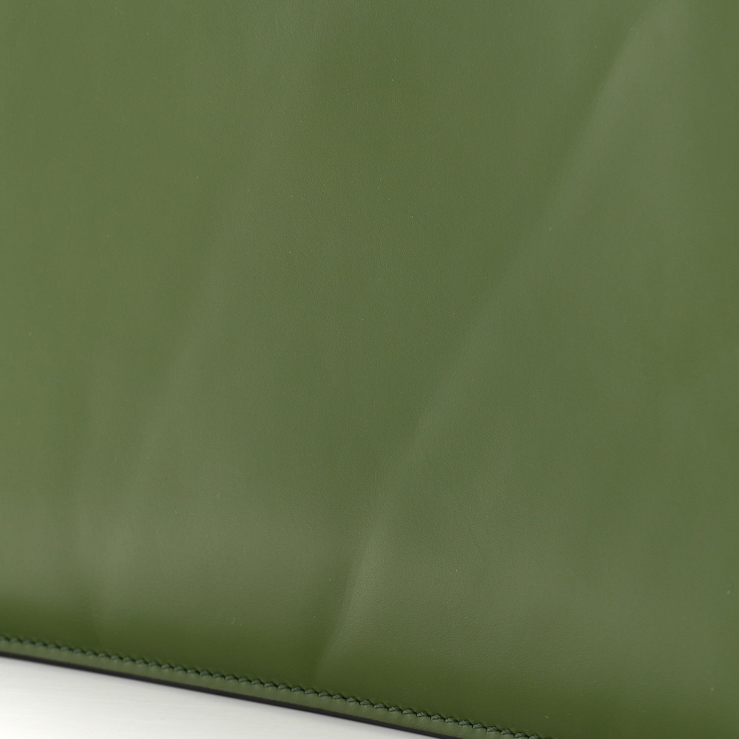 Fendi Vitello King Luxor Shiny Nappa Peekaboo I SEE U East West Satchel Verde Light Rose 15 of 15