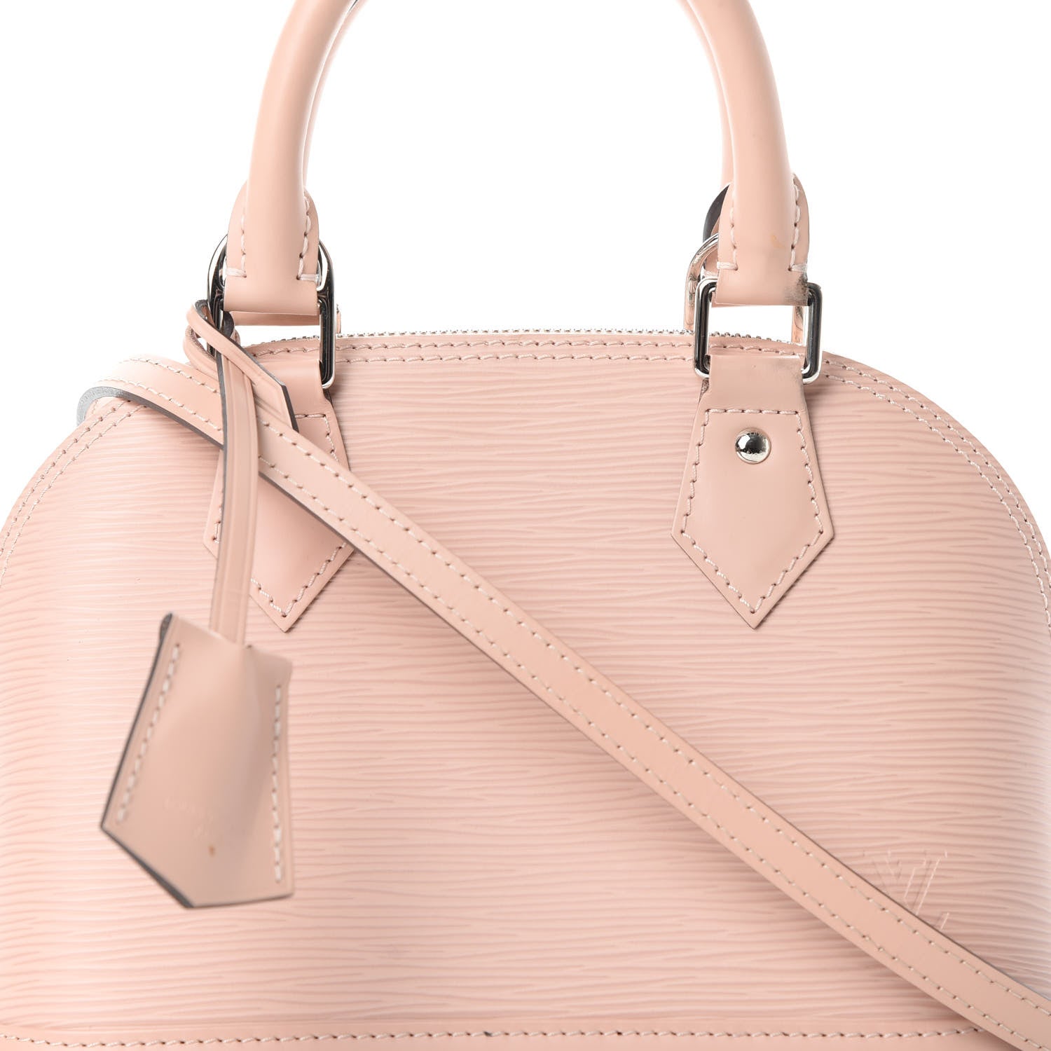 Louis Vuitton Epi Alma BB Rose Ballerine 9 of 14