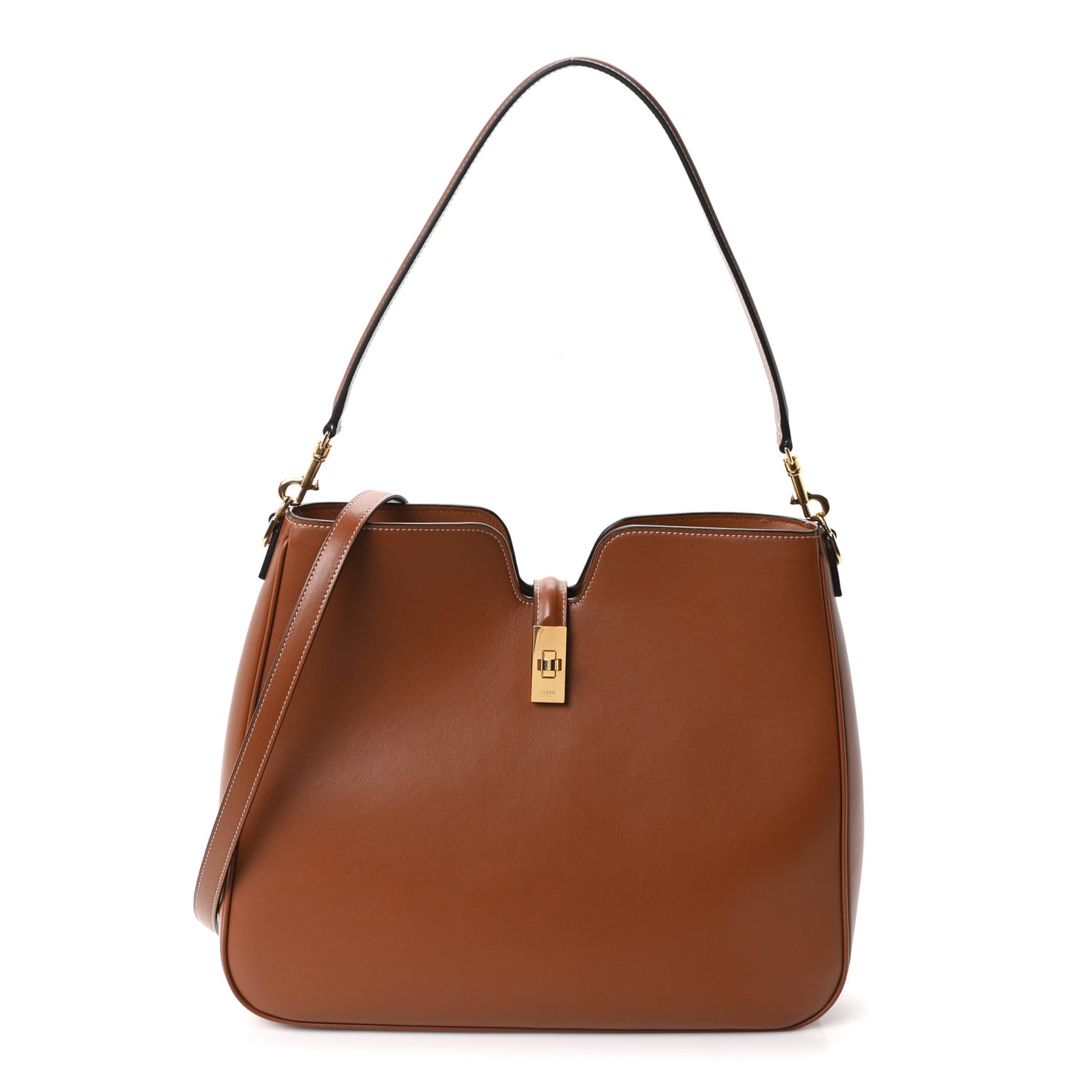 Smooth Calfskin Medium Camille 16 Soft Bag Tan