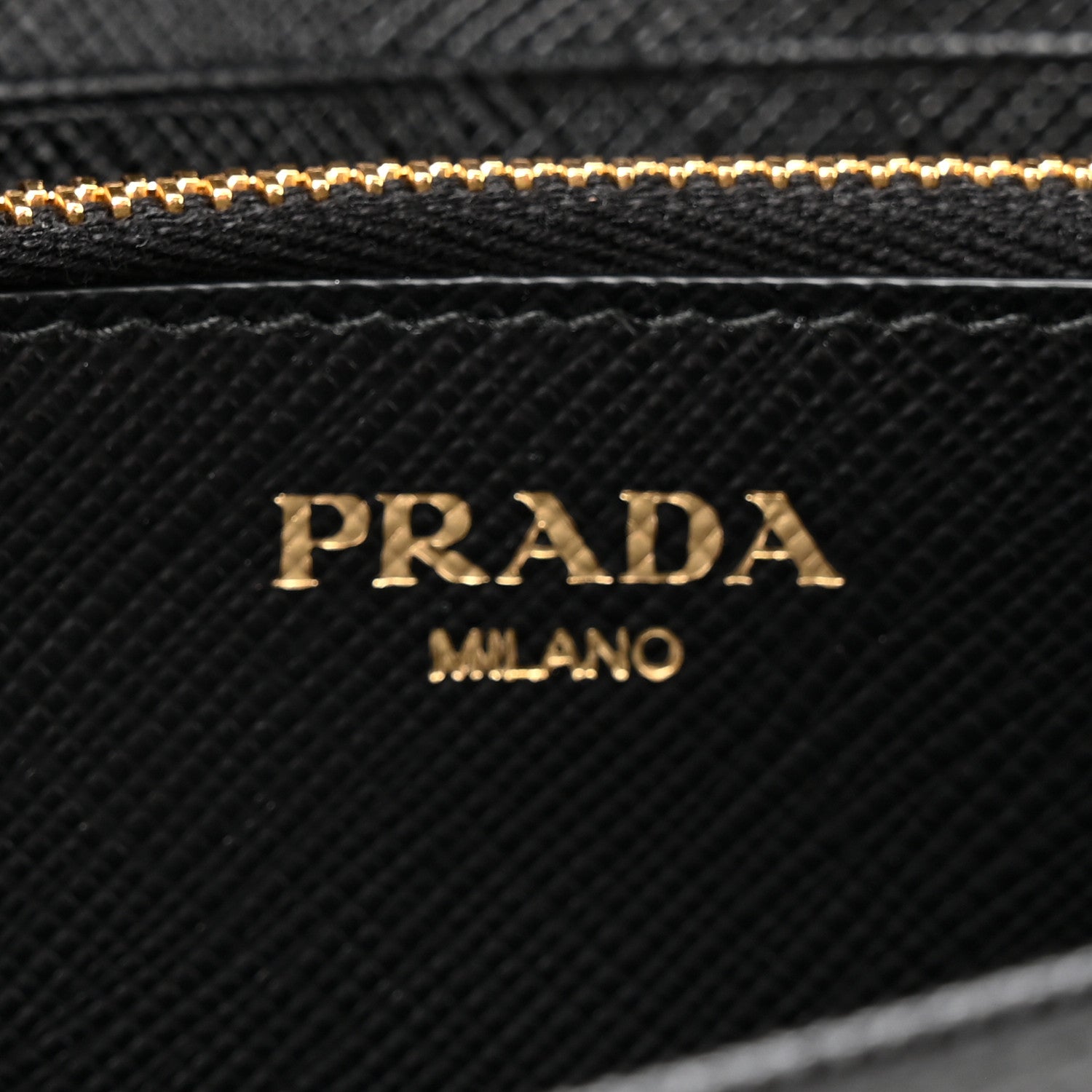 Prada Tessuto Saffiano Triangle Logo Continental Flap Travel Wallet Black 7 of 9