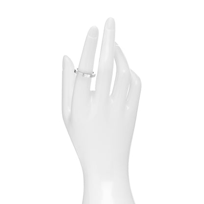 Cartier 18K White Gold Lanieres Ring 53 6.5 2 of 4