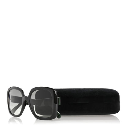 Gucci Acetate Square GG Web Sunglasses GG0713S Black 9 of 9