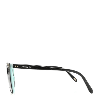 Tiffany Acetate TF4140-F Heart Sunglasses Black Blue 3 of 10
