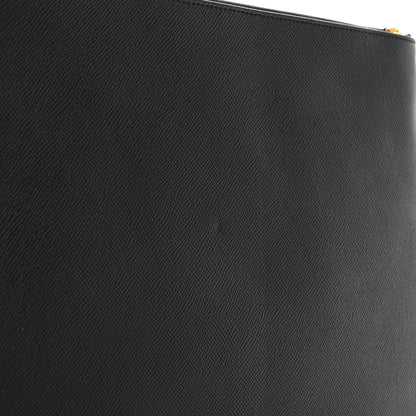 Balenciaga Grained Calfskin Large Ville Zip Pouch Black 7 of 7
