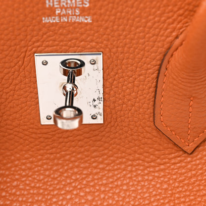 Hermes Togo Birkin 35 Orange 11 of 17
