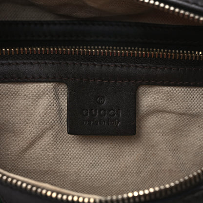 Gucci Monogram Vintage Web Small Boston Dark Brown 6 of 18