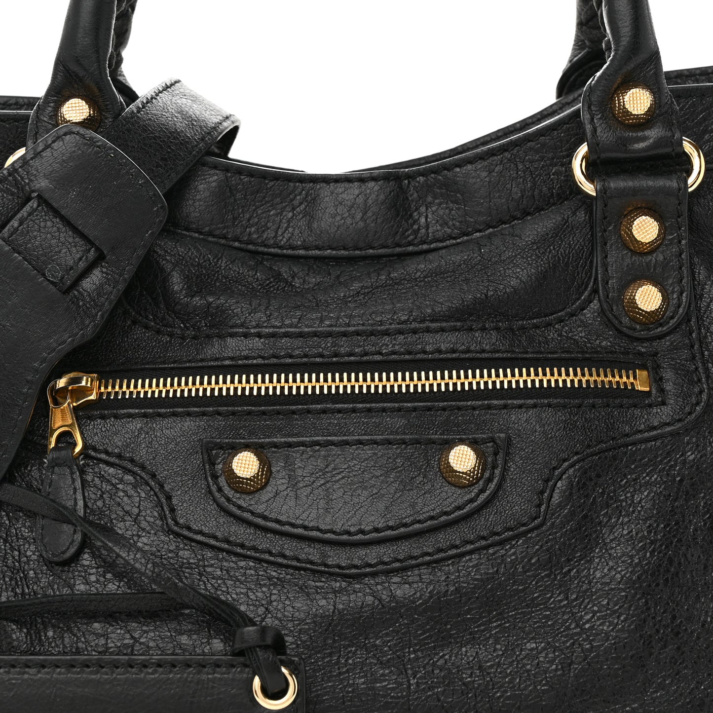 Agneau Giant 12 Gold Hardware City Black