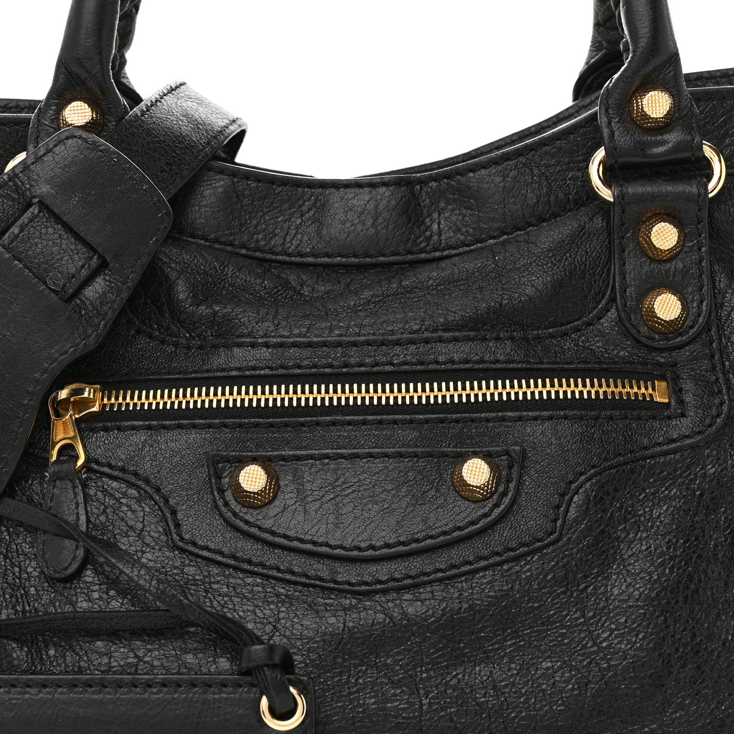 Balenciaga Agneau Giant 12 Gold Hardware City Black 8 of 14