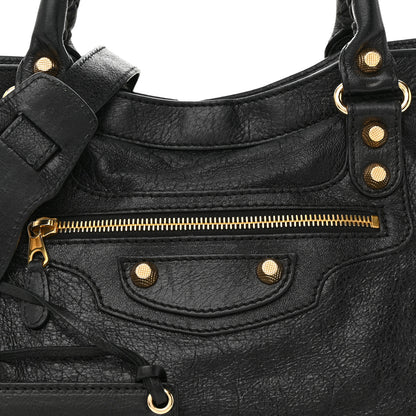 Balenciaga Agneau Giant 12 Gold Hardware City Black 8 of 14