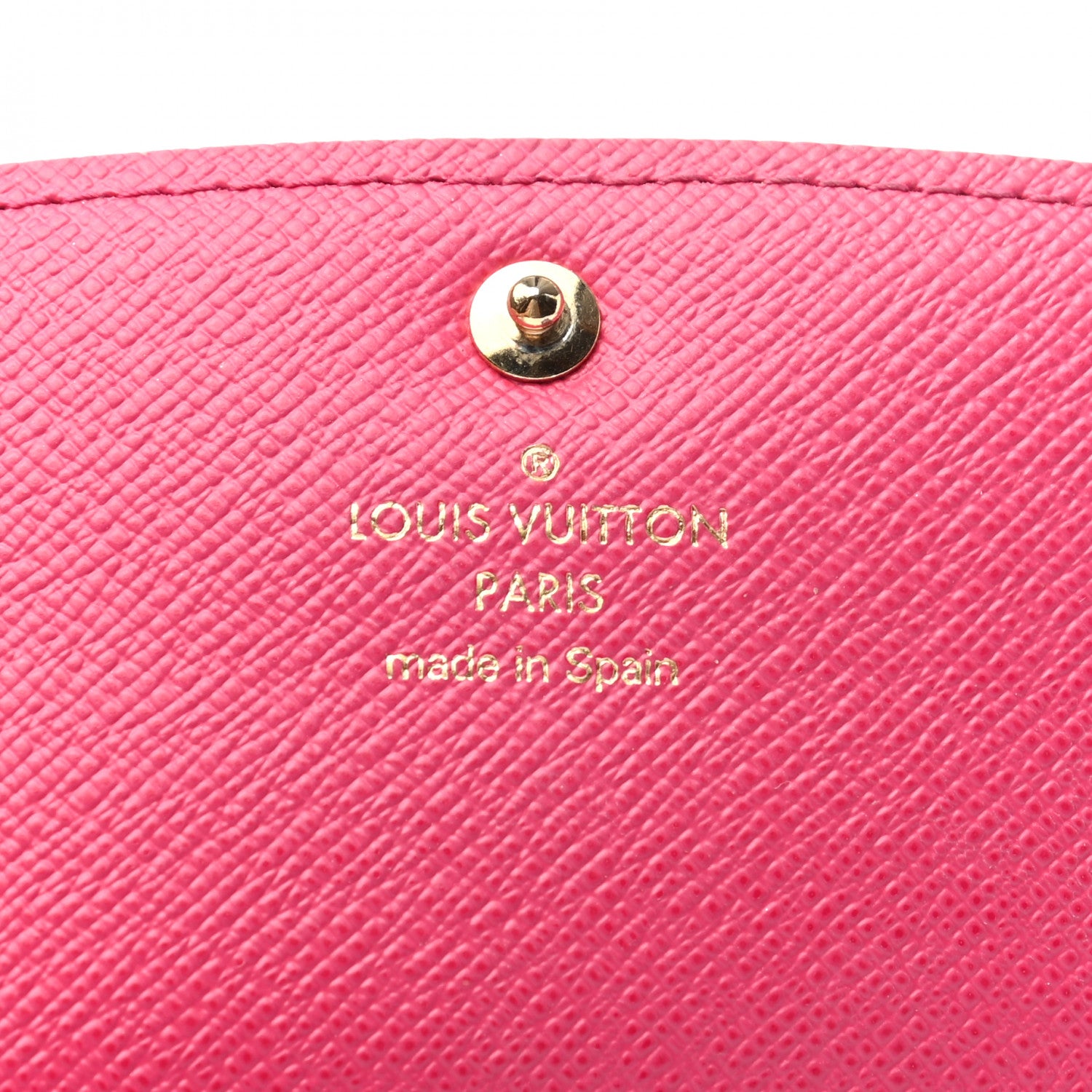 Louis Vuitton Monogram Bloom Flower Emilie Wallet Fuchsia 6 of 7