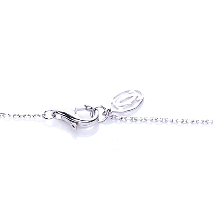 Cartier 18K White Gold Diamond XS D'Amour Pendant Necklace 5 of 5