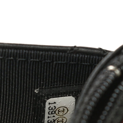 Chanel Aged Calfskin Quilted Reissue Wallet On Chain WOC Black 11 of 27