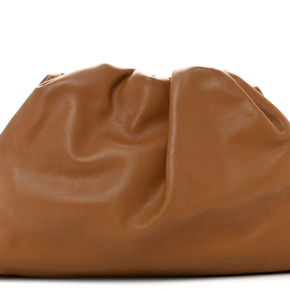 Bottega Veneta Smooth Butter Calf The Pouch Oversized Clutch Cammello 8 of 10