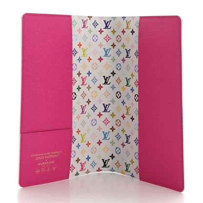 Louis Vuitton LV X TM Monogram Multicolor Emily Notebook Cover MM White 5 of 7