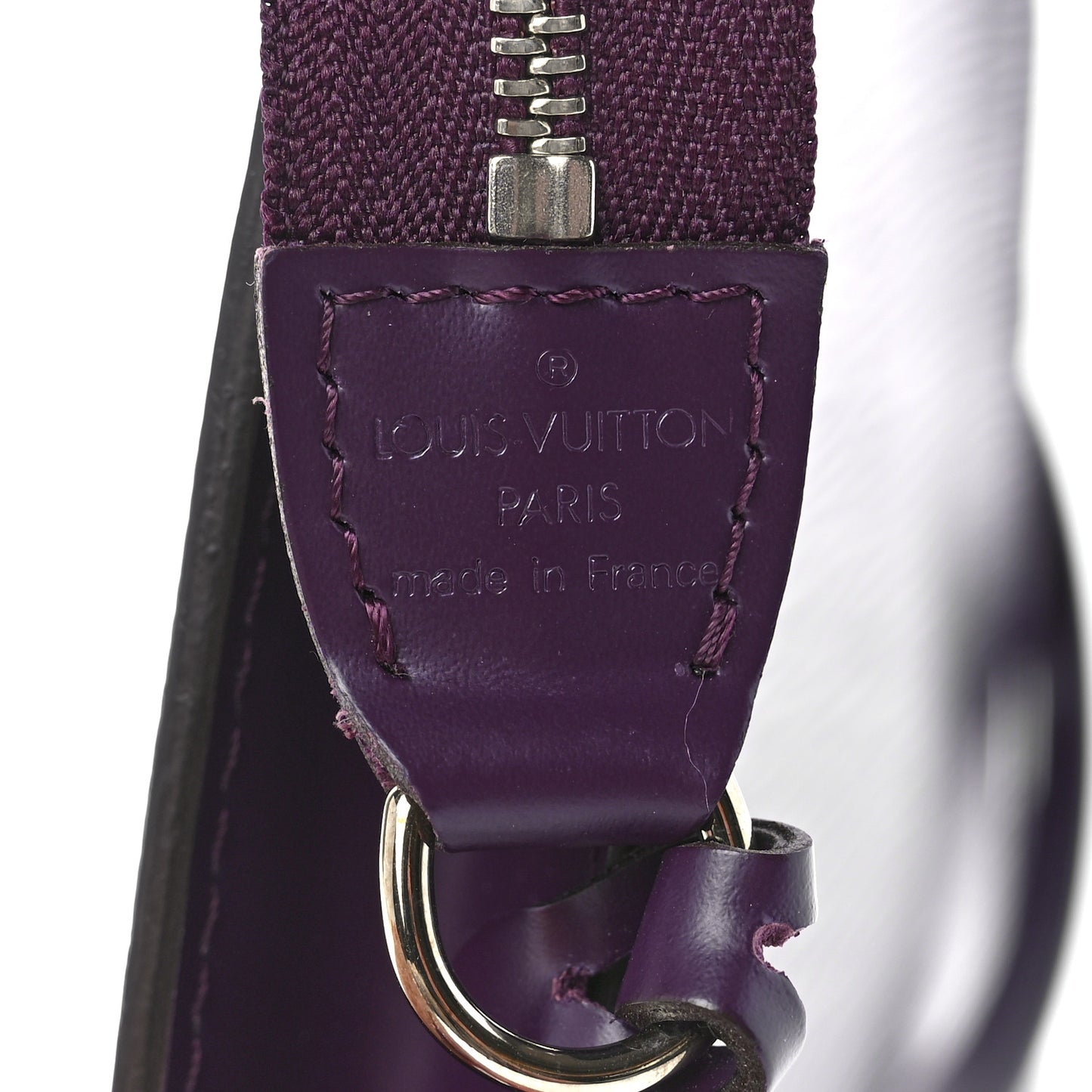 Epi Pochette Accessories 24 Cassis