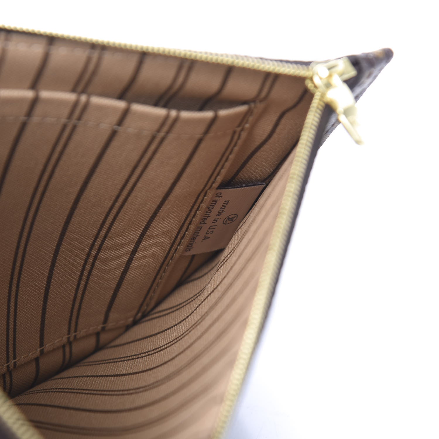 Louis Vuitton Monogram Neverfull MM GM Pochette 7 of 7