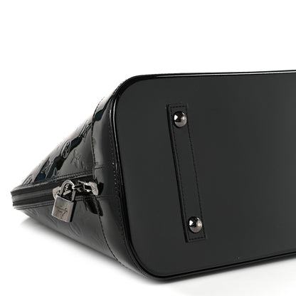 Louis Vuitton Vernis Alma GM Noir Magnetique 9 of 10