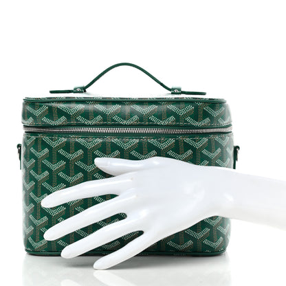 Goyard Goyardine Muse Vanity Case Green 3 of 9