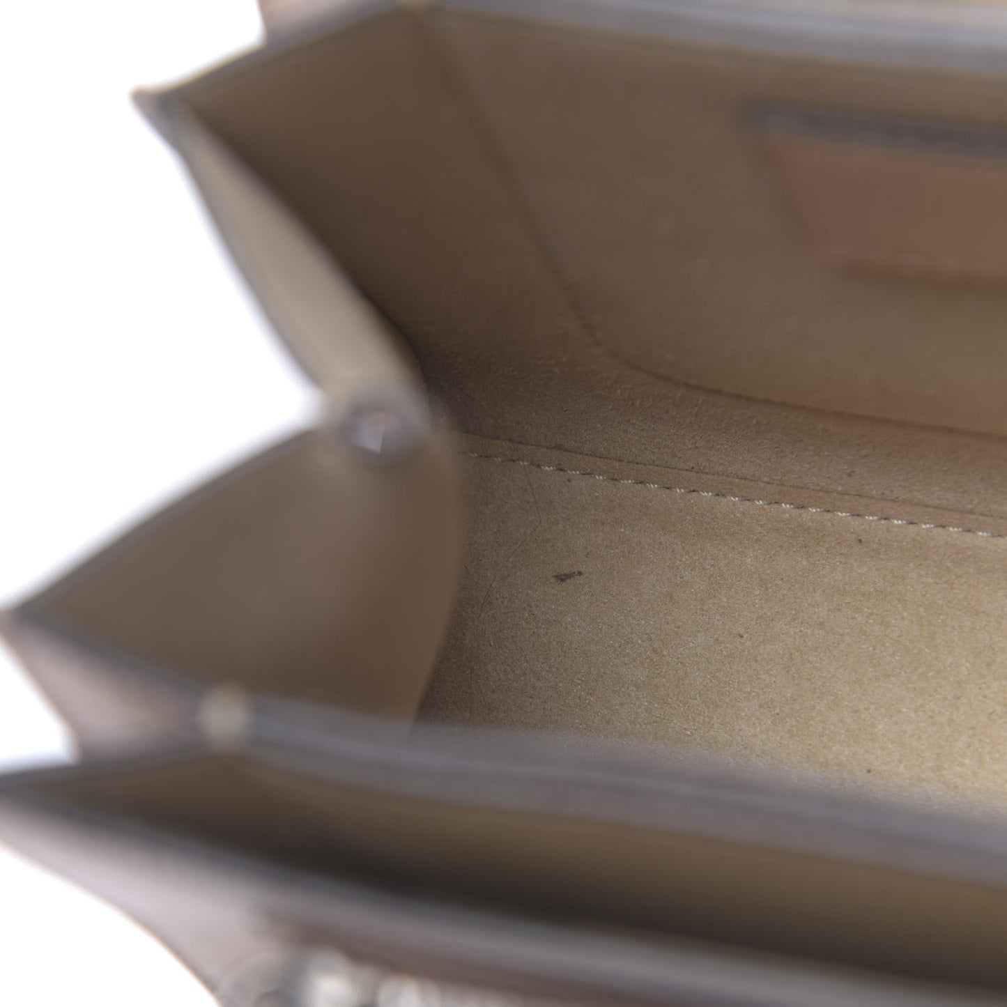 Goatskin Small GV3 Shoulder Bag Beige