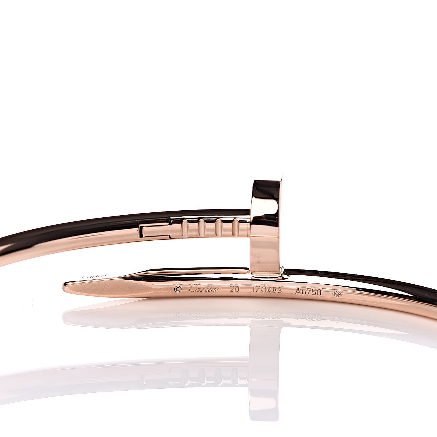 Cartier 18K Pink Gold Juste Un Clou Bracelet 20 4 of 5