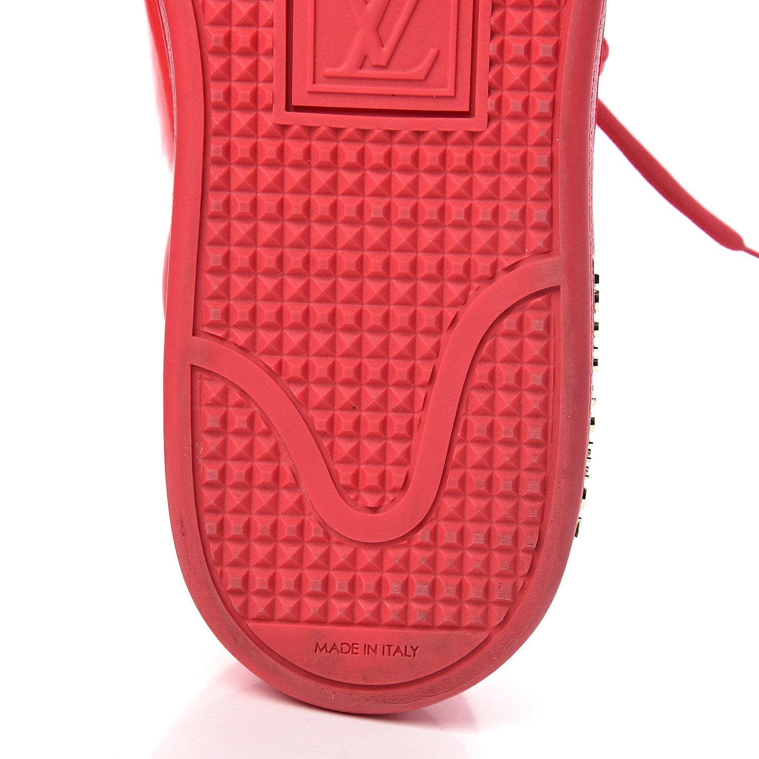 Louis Vuitton Patent Calfskin Frontrow Sneakers 39 Framboise 7 of 14