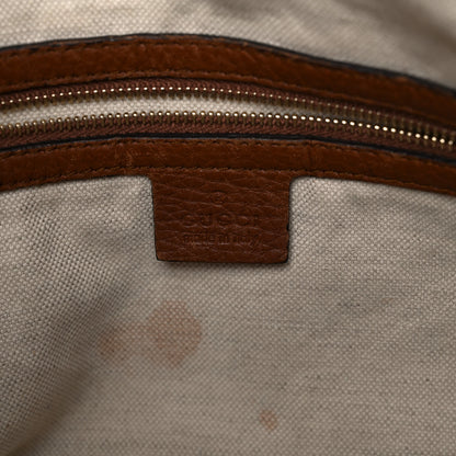 Gucci Monogram Cellarius Calfskin Medium Bella Hobo Beige Ebony Cuir 6 of 36