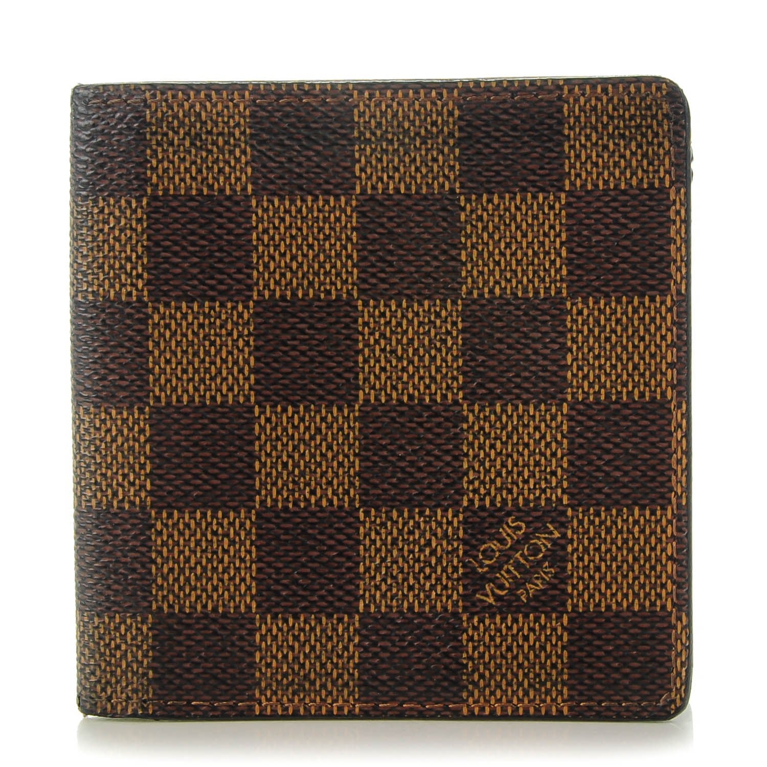 Louis Vuitton Damier Ebene Billfold Wallet 6 Credit Card Slots 1 of 7