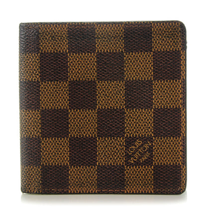 Louis Vuitton Damier Ebene Billfold Wallet 6 Credit Card Slots 1 of 7