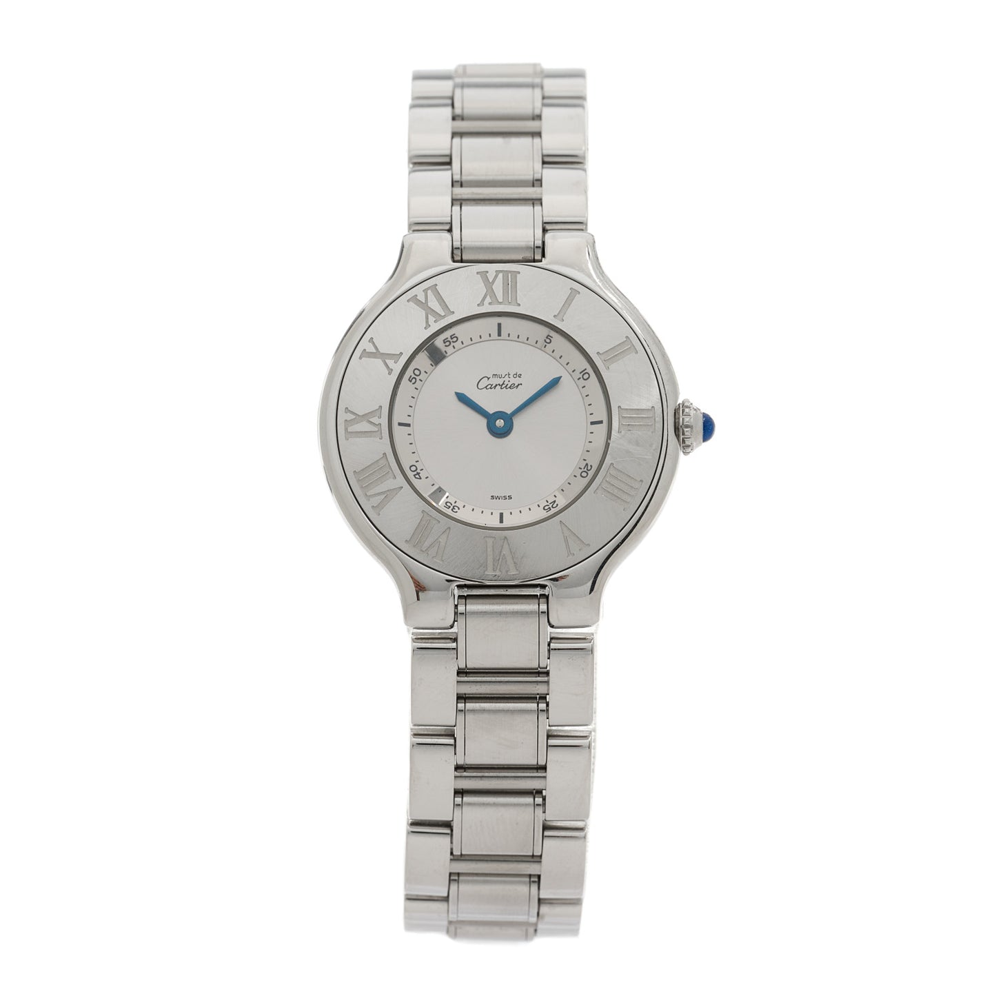 Stainless Steel 28mm Must De 21 Quartz Watch