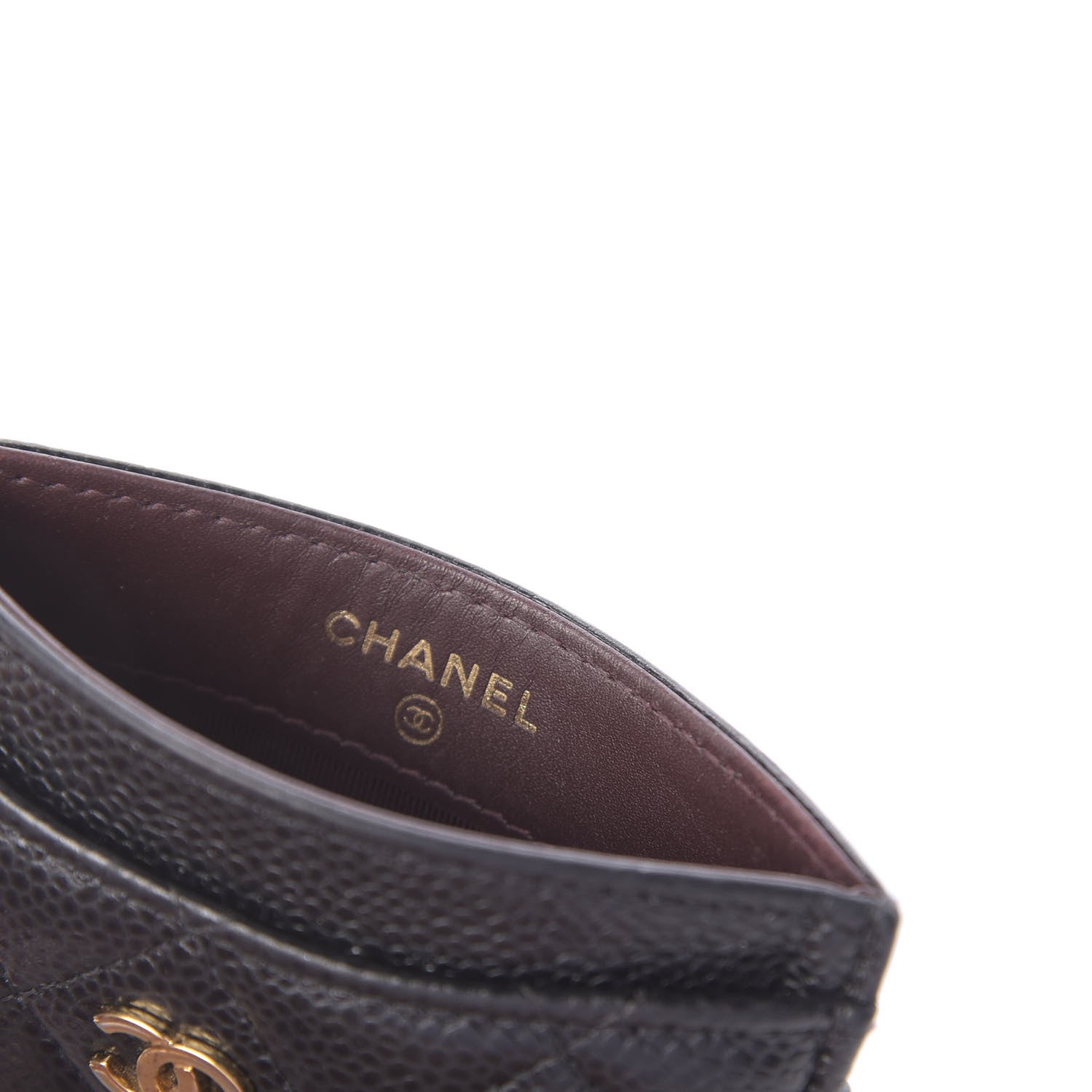 Chanel Caviar Quilted Card Holder Black 8 of 11