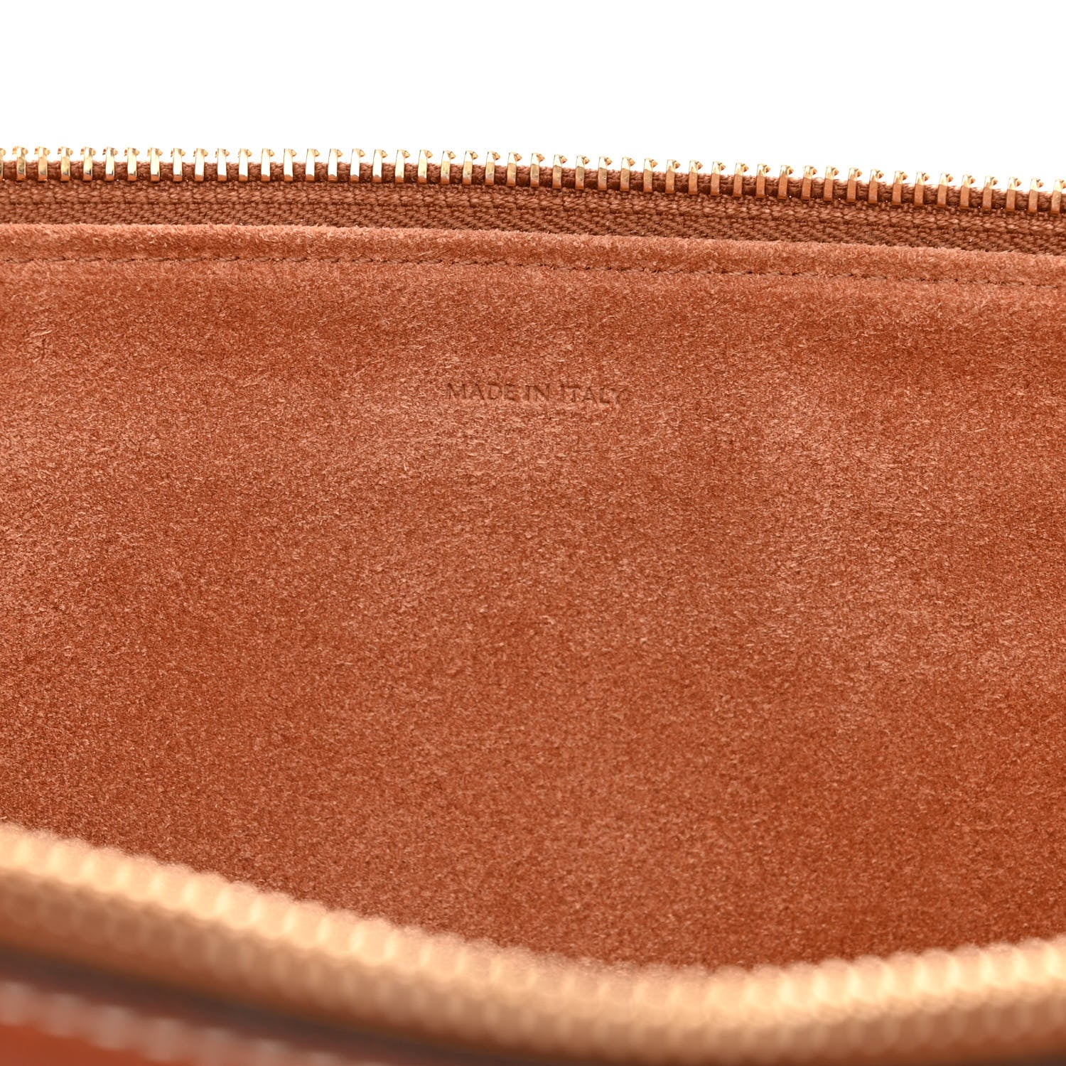 Celine Supple Calfskin Medium Strap Leandre Shoulder Bag Brown 6 of 12