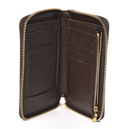Louis Vuitton Damier Ebene Zippy Compact Wallet 5 of 6