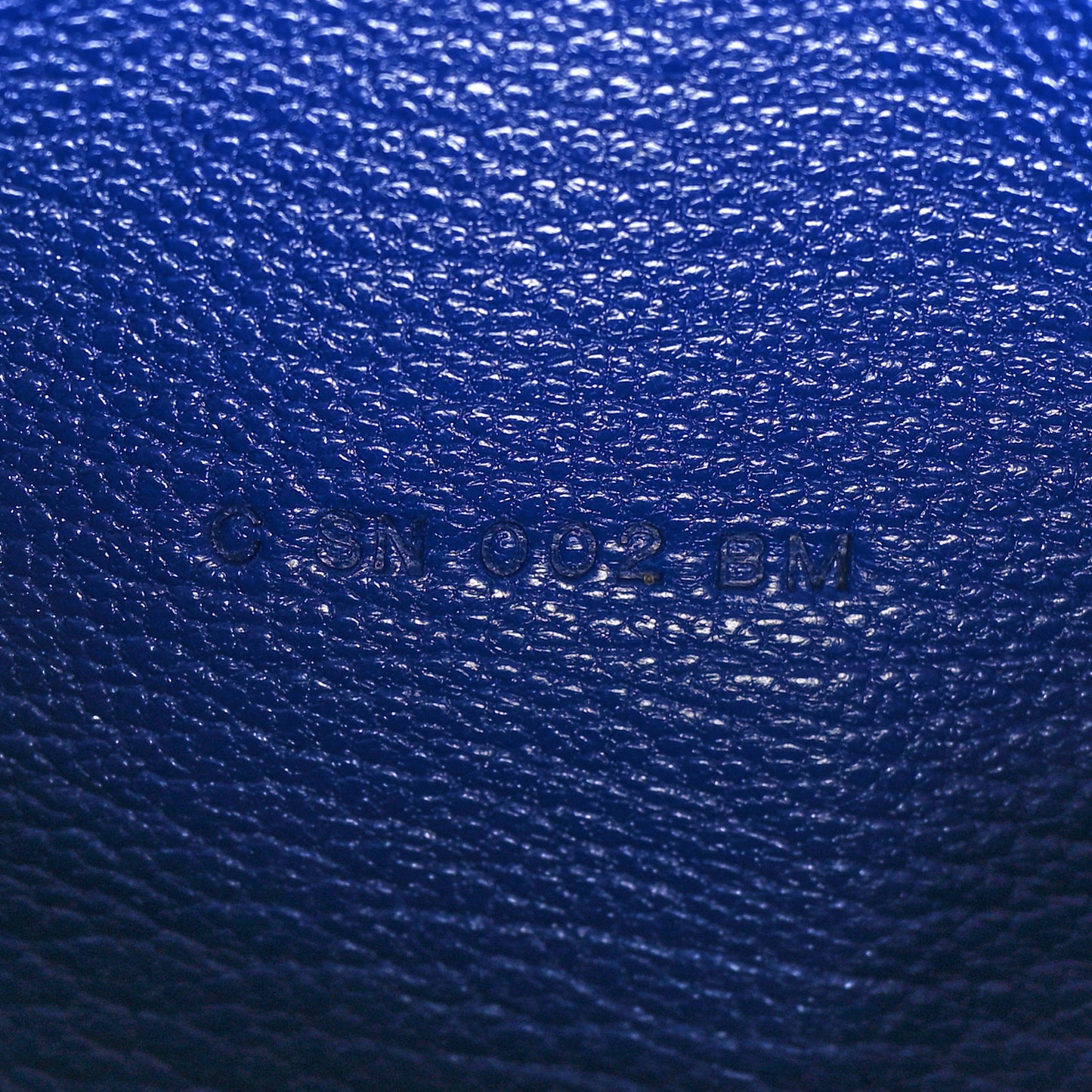 Chevre Mysore Bearn Gusset Wallet Bleu Electrique