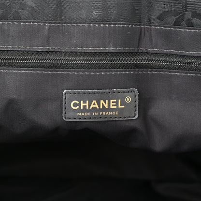 Chanel Nylon Medium Travel Tote Black 6 of 14